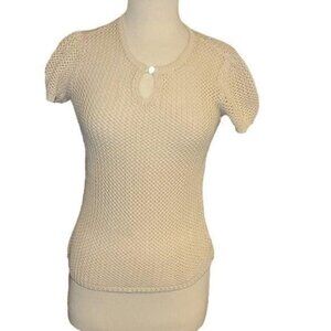 Tommy Hilfiger Small Keyhole Neckline Pullover Sweater